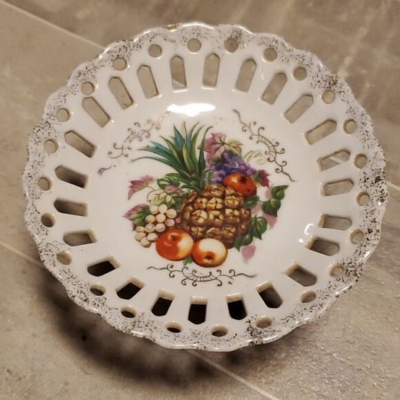 Vintage Betson China Fruit Compote Bon Bon Dish - Picture 2 of 6